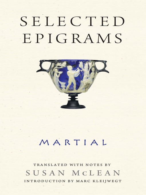 Title details for Selected Epigrams by Martial - Available